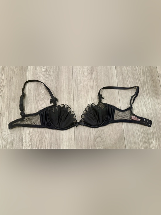 Agent Provocateur Other - Agent Provocateur Black Scalloped Lace and Mesh Underwire Bra. UK32C. Like New.